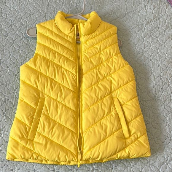 GAP Jackets & Blazers - Yellow Gap Vest